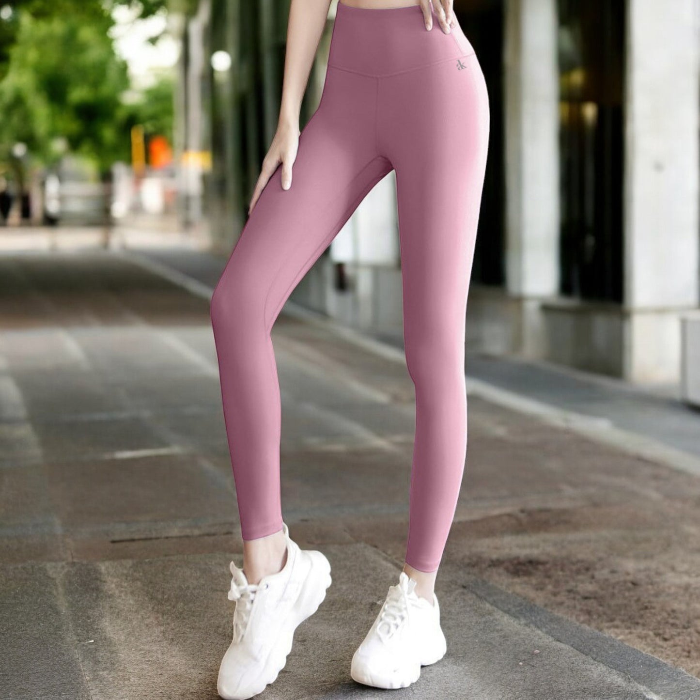 Anna-Kaci Women's High Waist Compression Leggings with Full Coverage