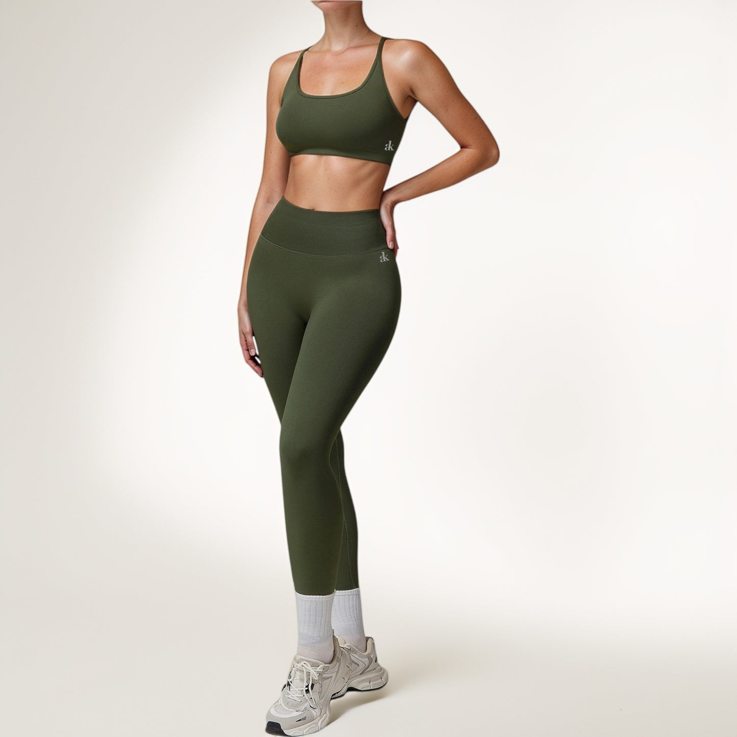 Anna-Kaci Active Women's High Waist Seamless Leggings with Stretch Fabric and Second-Skin Fit