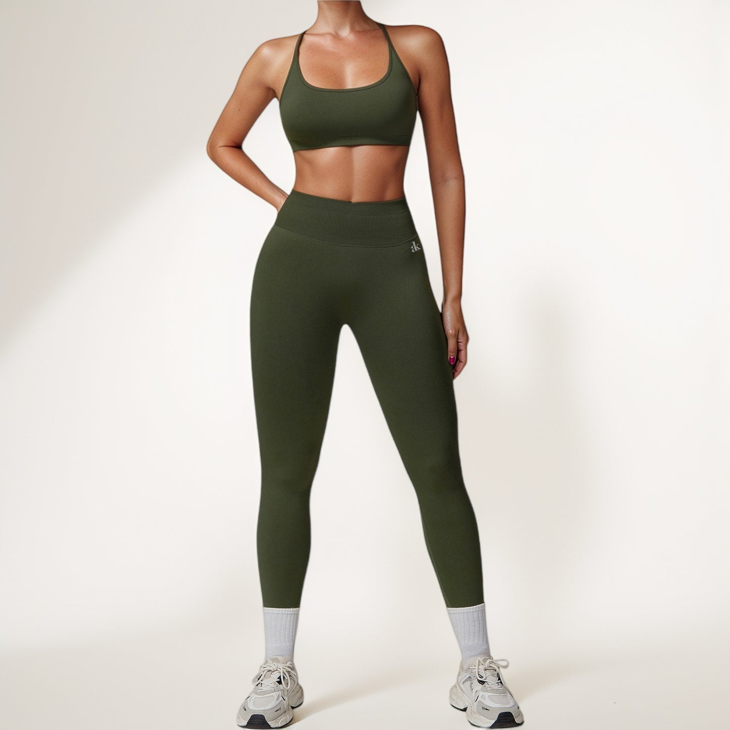Anna-Kaci Active Women's High Waist Seamless Leggings with Stretch Fabric and Second-Skin Fit