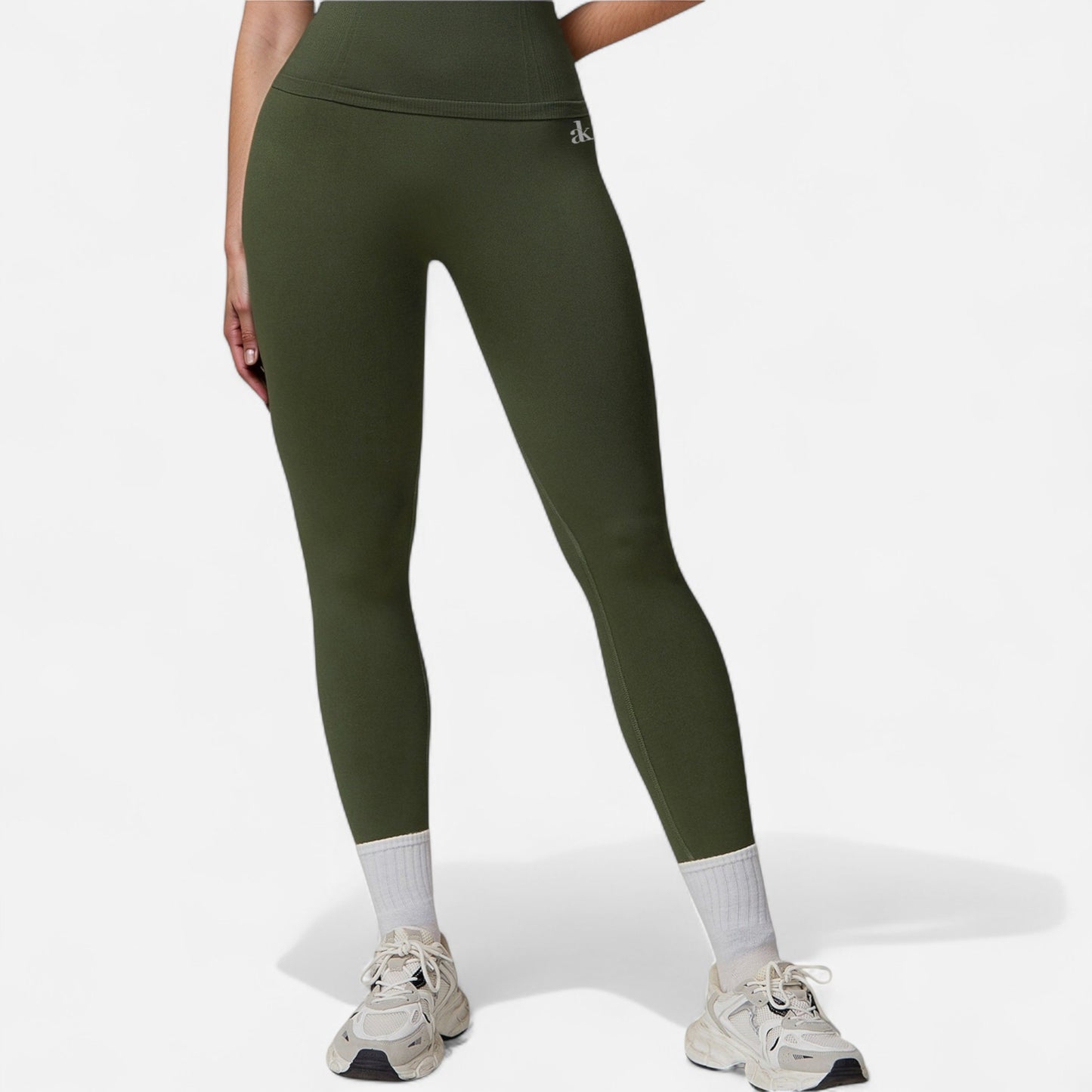 Anna-Kaci Active Women's High Waist Seamless Leggings with Stretch Fabric and Second-Skin Fit