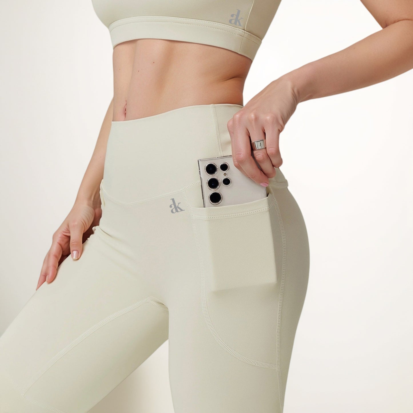 Anna-Kaci Active Women's High Waist Full-Length Seamless Leggings with Ultra-Stretchy Fabric