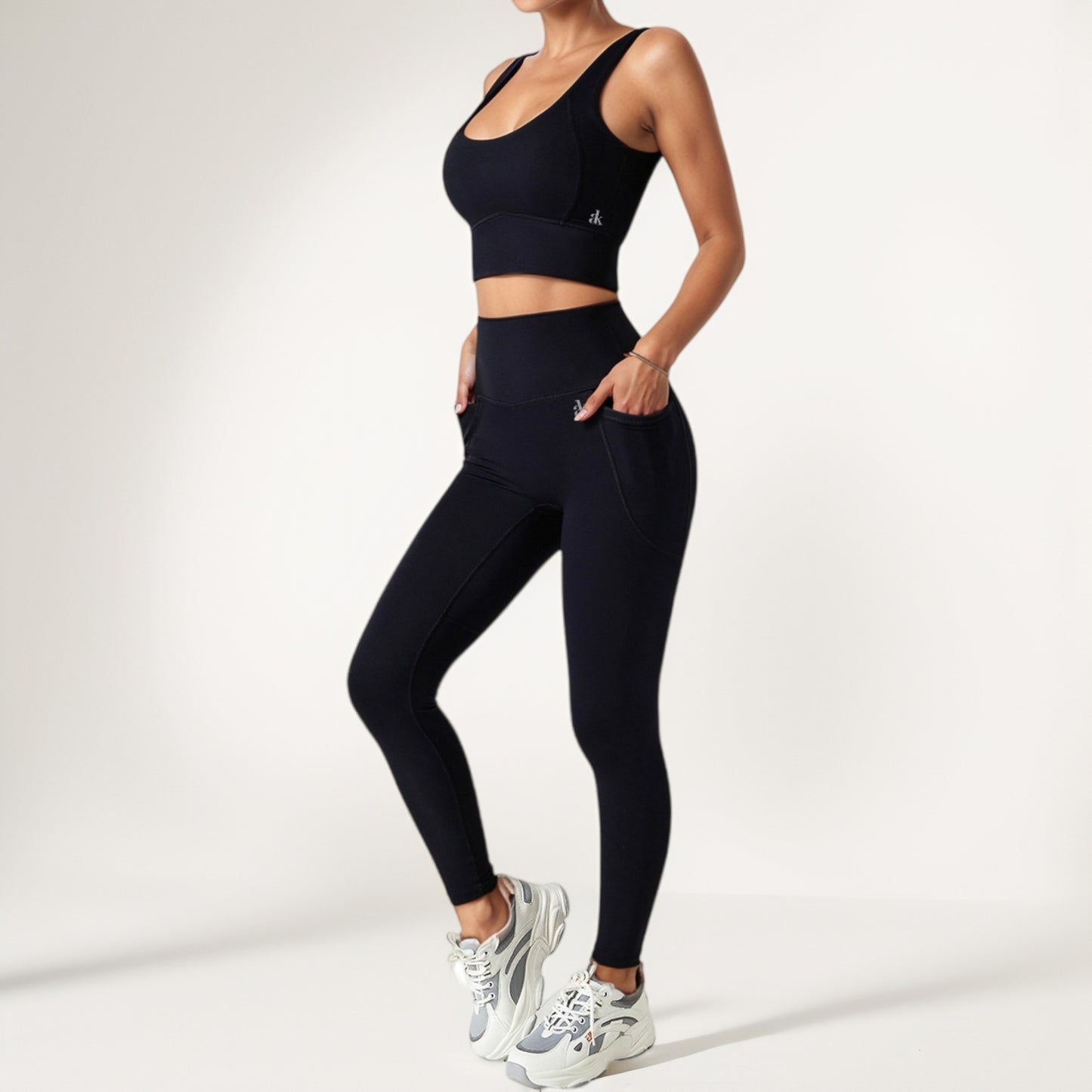Anna-Kaci Active Women's High Waist Full-Length Seamless Leggings with Ultra-Stretchy Fabric