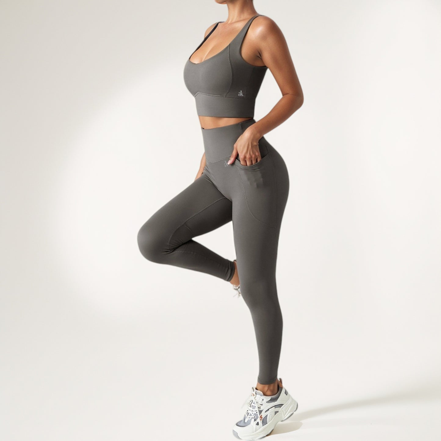 Anna-Kaci Active Women's High Waist Full-Length Seamless Leggings with Ultra-Stretchy Fabric
