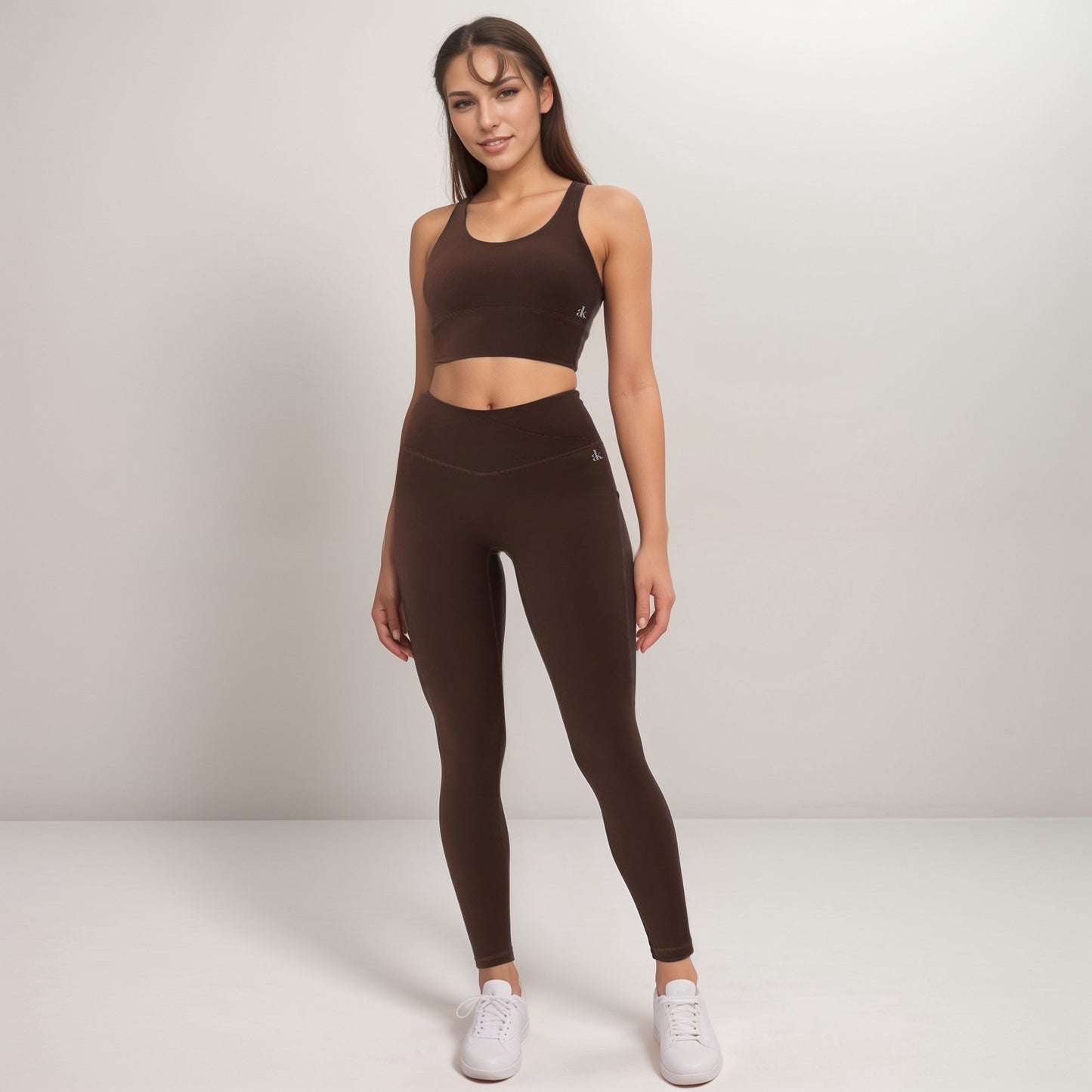 Anna-Kaci Women's Strappy Back Sports Bra with High Support