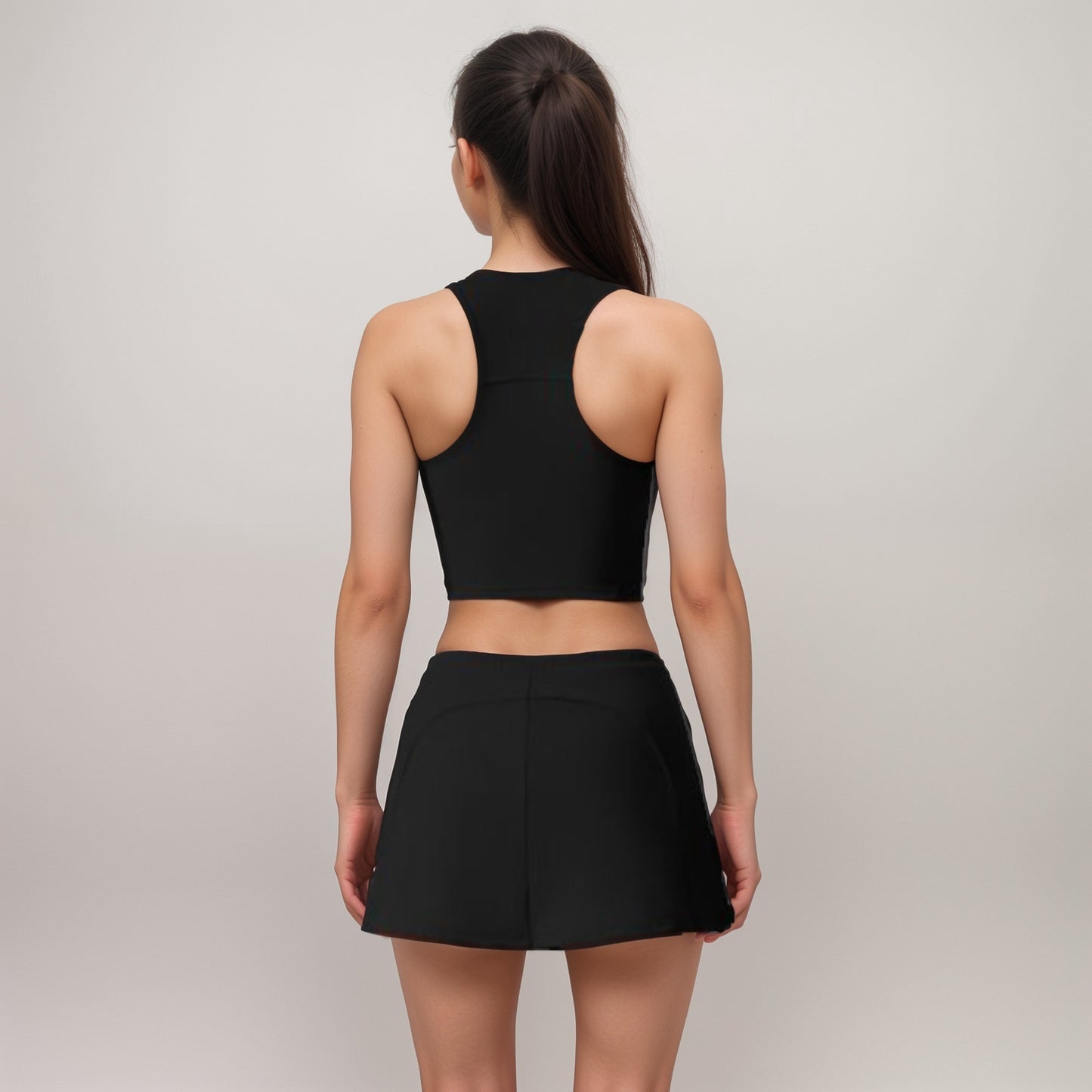 Anna-Kaci Active Women's Athletic Skort with Side Pocket and Built-In Shorts