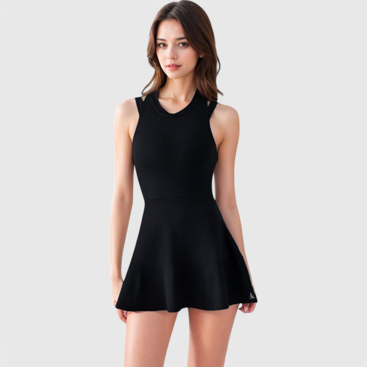 Anna-Kaci Women's Racerback Flowy Athletic Dress