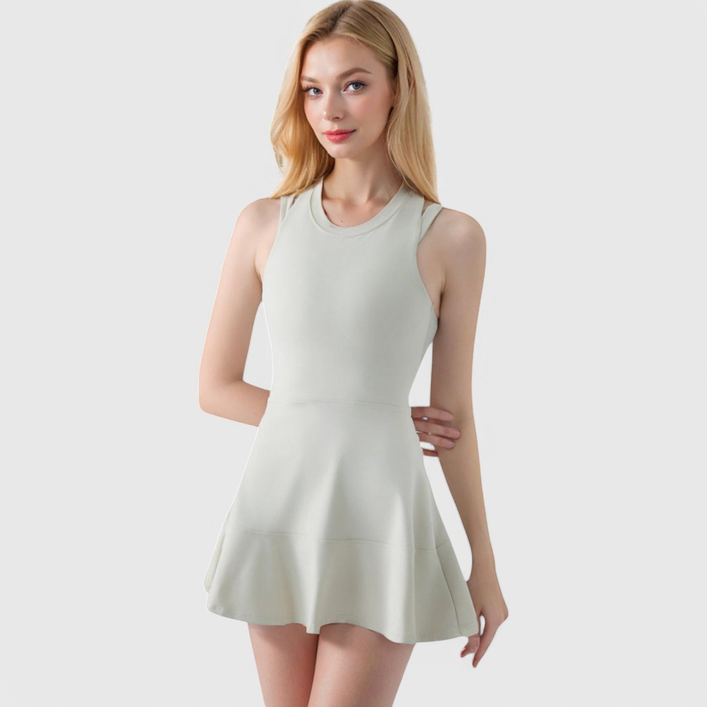 Anna-Kaci Women's Racerback Flowy Athletic Dress