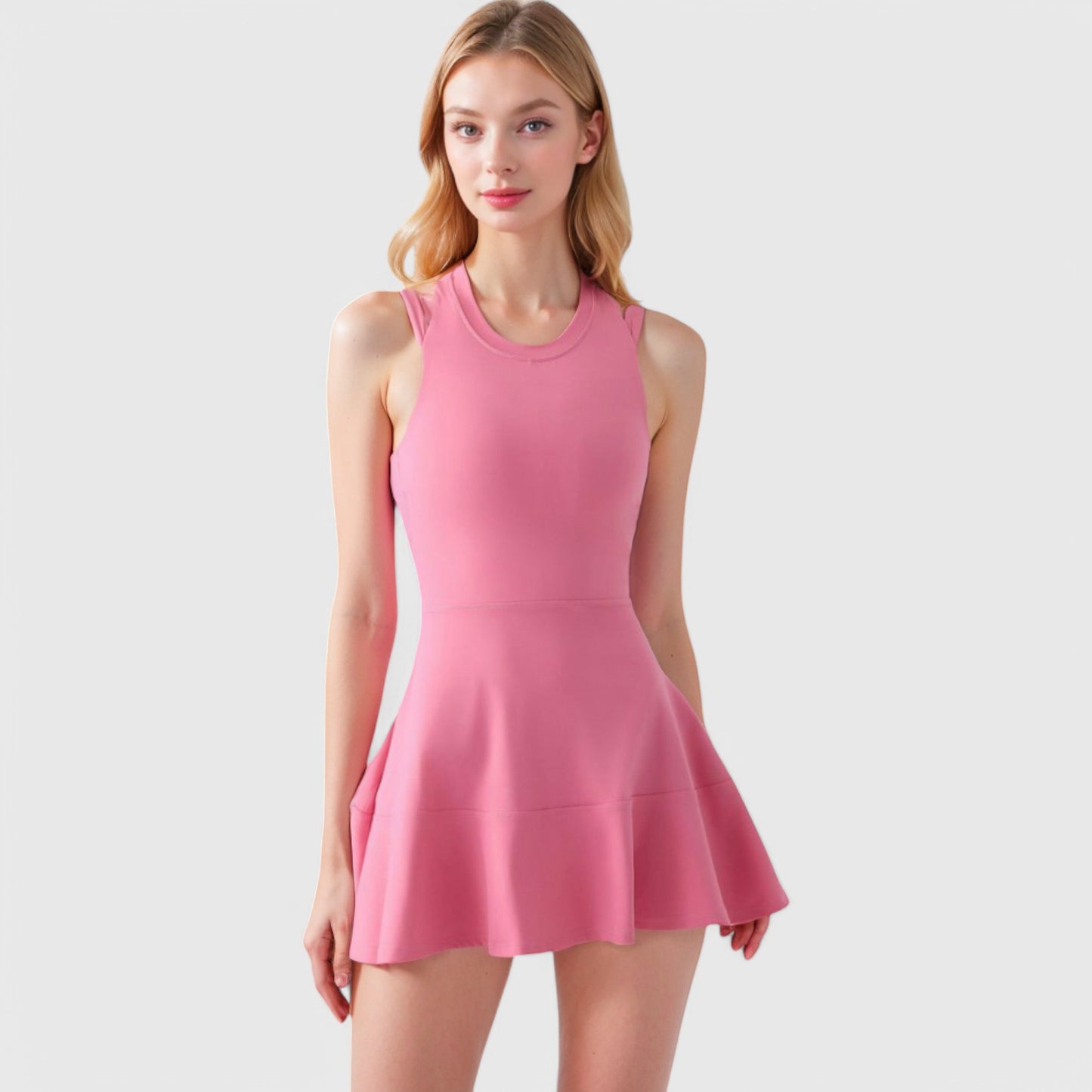 Anna-Kaci Women's Racerback Flowy Athletic Dress