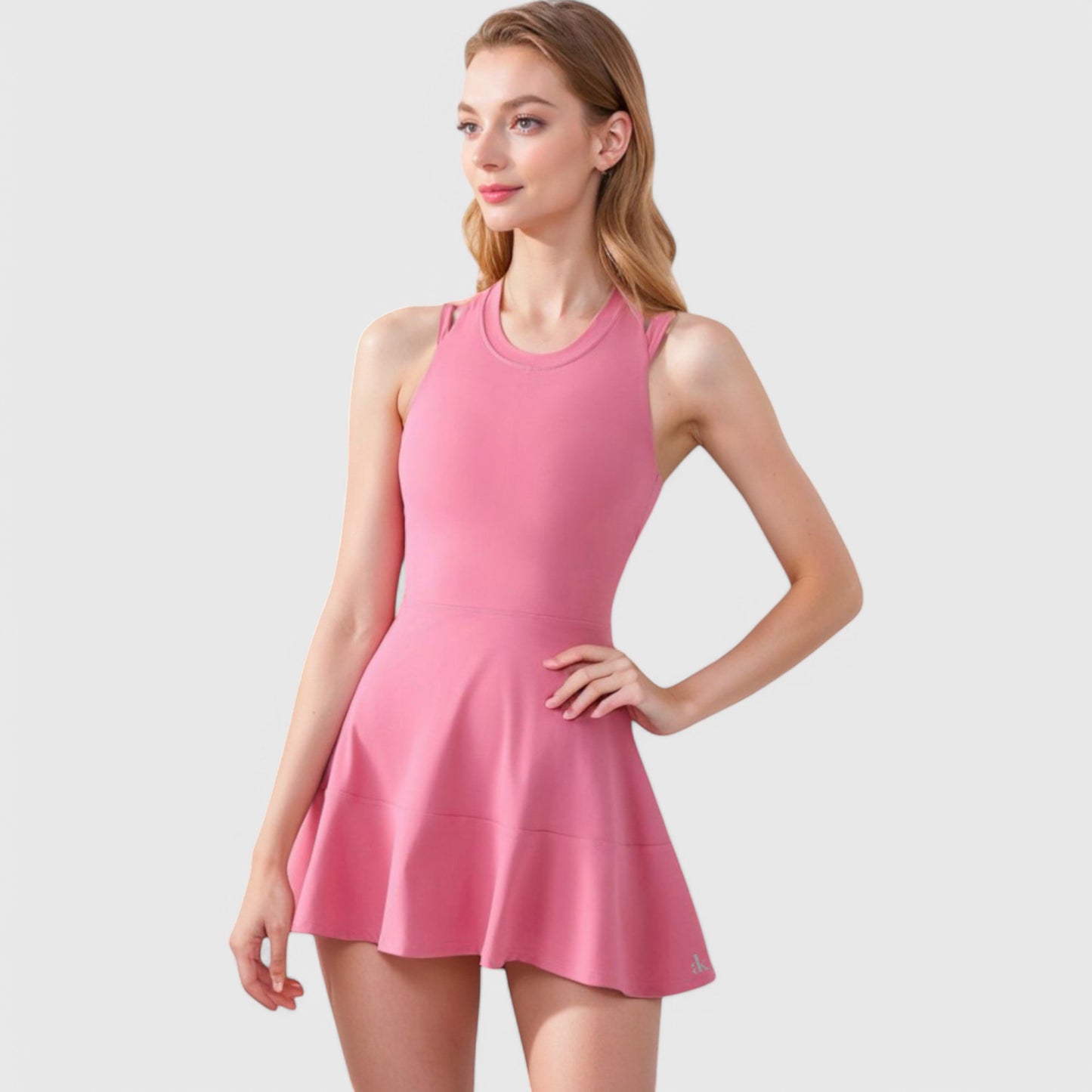 Anna-Kaci Women's Racerback Flowy Athletic Dress