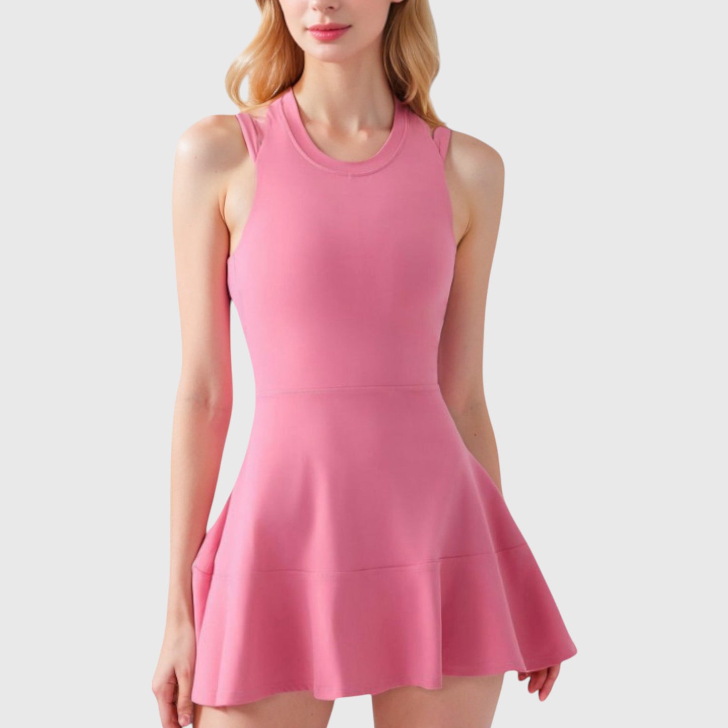 Anna-Kaci Women's Racerback Flowy Athletic Dress