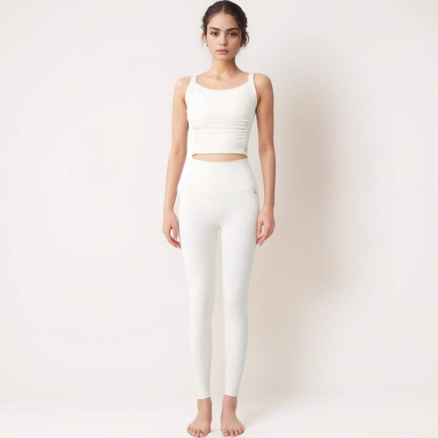 Anna-Kaci Women's Seamless Full-Length Leggings with High Waistband for Streamlined Comfort and Everyday Stretch Fit