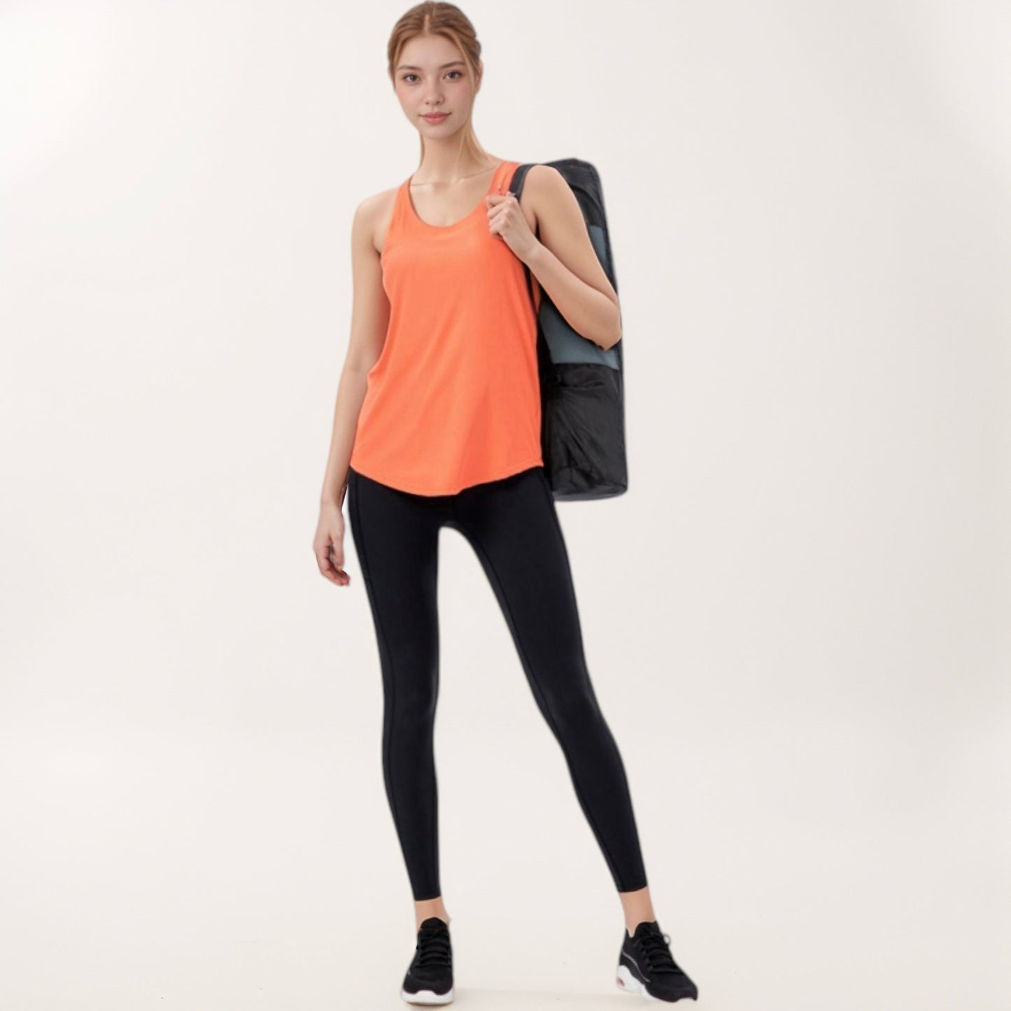 Anna-Kaci Active Women's Sleeveless Scoop Neck Workout Tank Top for Active and Casual Wear