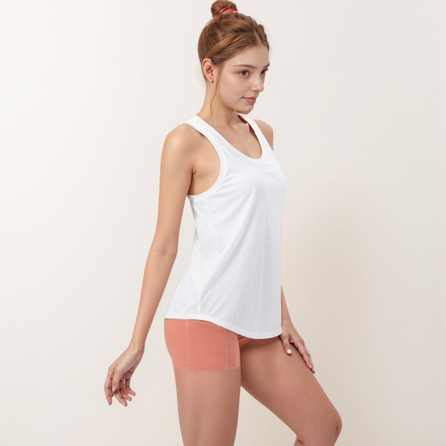 Anna-Kaci Active Women's Sleeveless Scoop Neck Workout Tank Top for Active and Casual Wear
