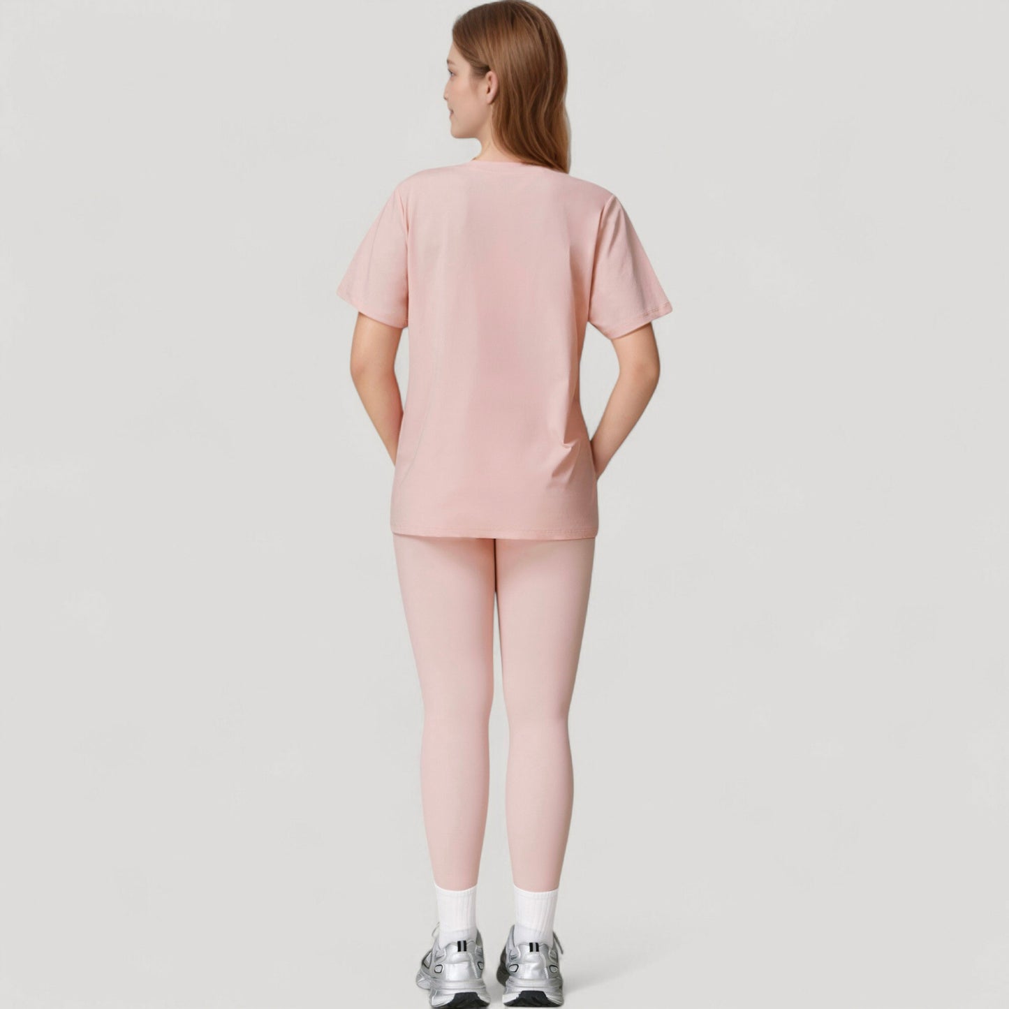Anna-Kaci Active Women's Relaxed Fit Crew Neck T-Shirt with Short Sleeves and Soft Stretch Fabric for Everyday Comfort