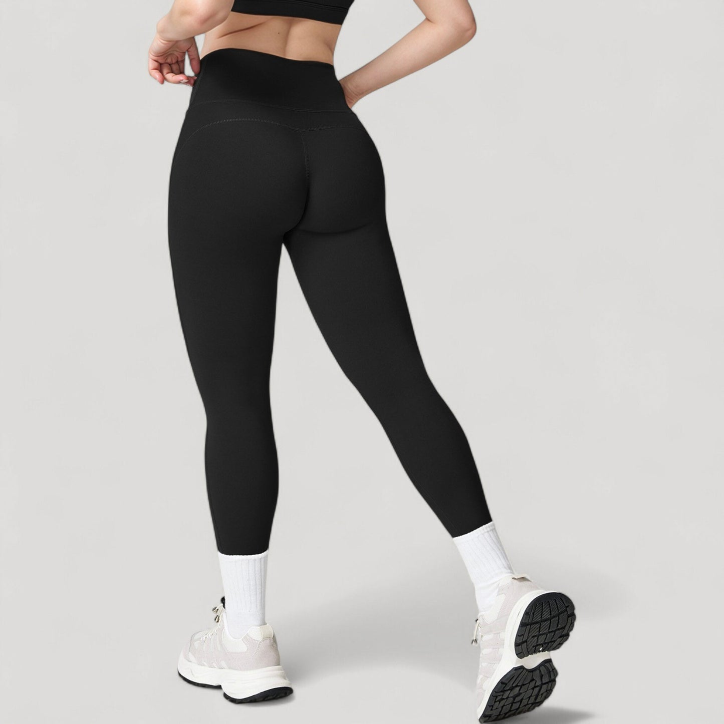 Anna-Kaci Active Women's High Waist Full Length Leggings with Seamless Design and Stretch Fit for Everyday Movement