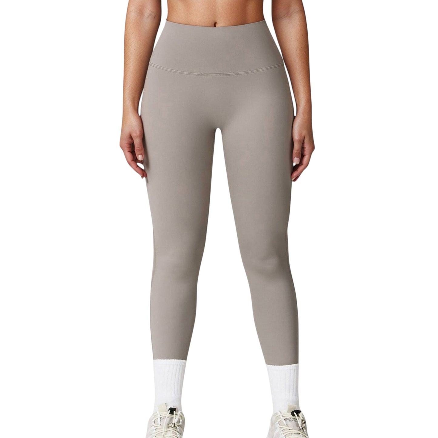 Anna-Kaci Active Women's High Waist Full Length Leggings with Seamless Design and Stretch Fit for Everyday Movement