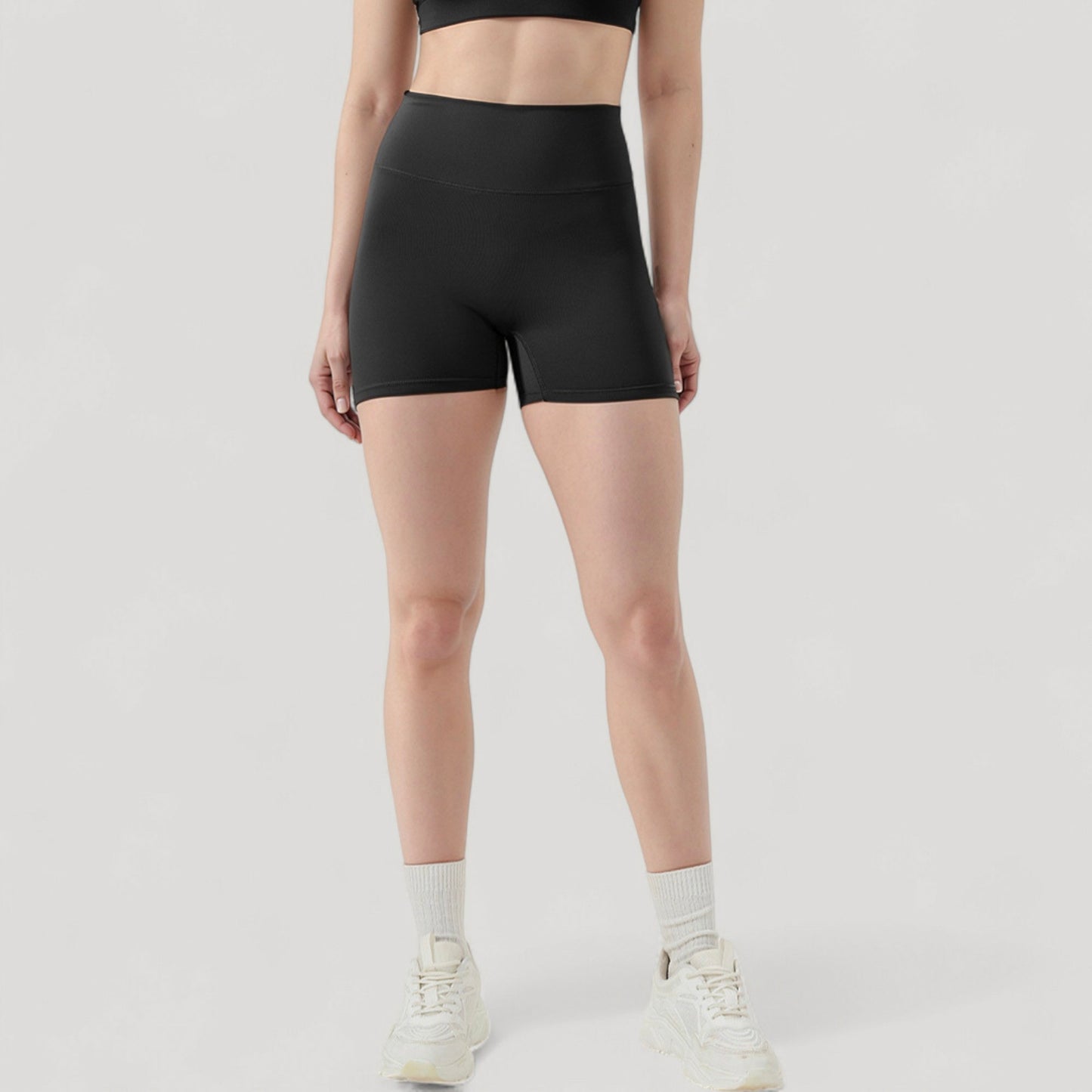 Anna-Kaci Active Women's High Waist Seamless Active Shorts with Smooth Finish and Body-Hugging Stretch Fit
