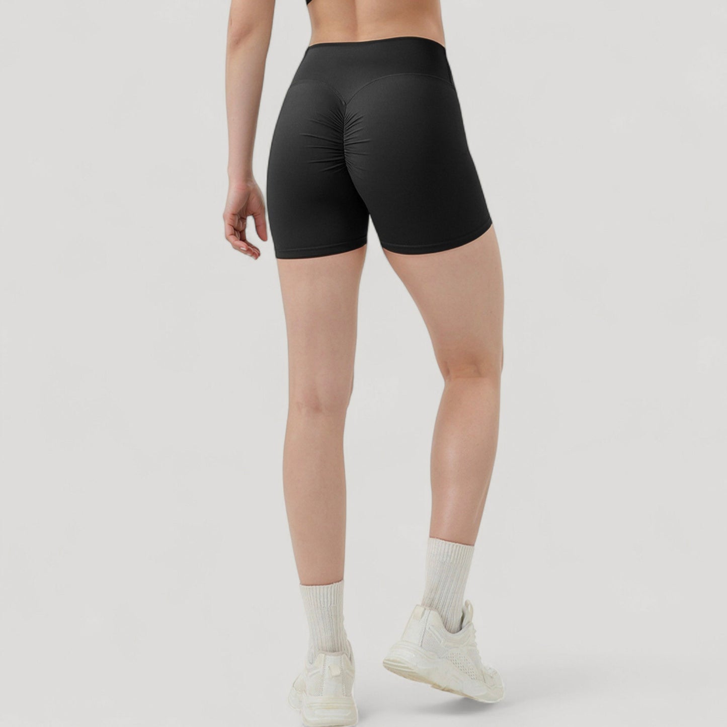 Anna-Kaci Active Women's High Waist Seamless Active Shorts with Smooth Finish and Body-Hugging Stretch Fit