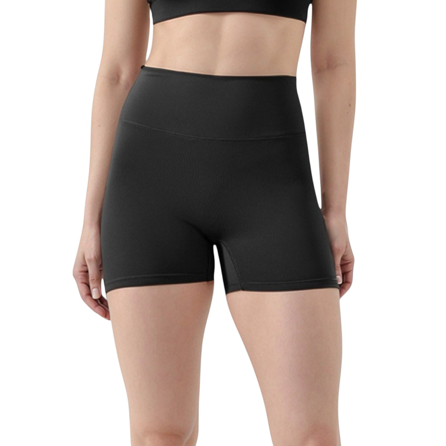 Anna-Kaci Active Women's High Waist Seamless Active Shorts with Smooth Finish and Body-Hugging Stretch Fit