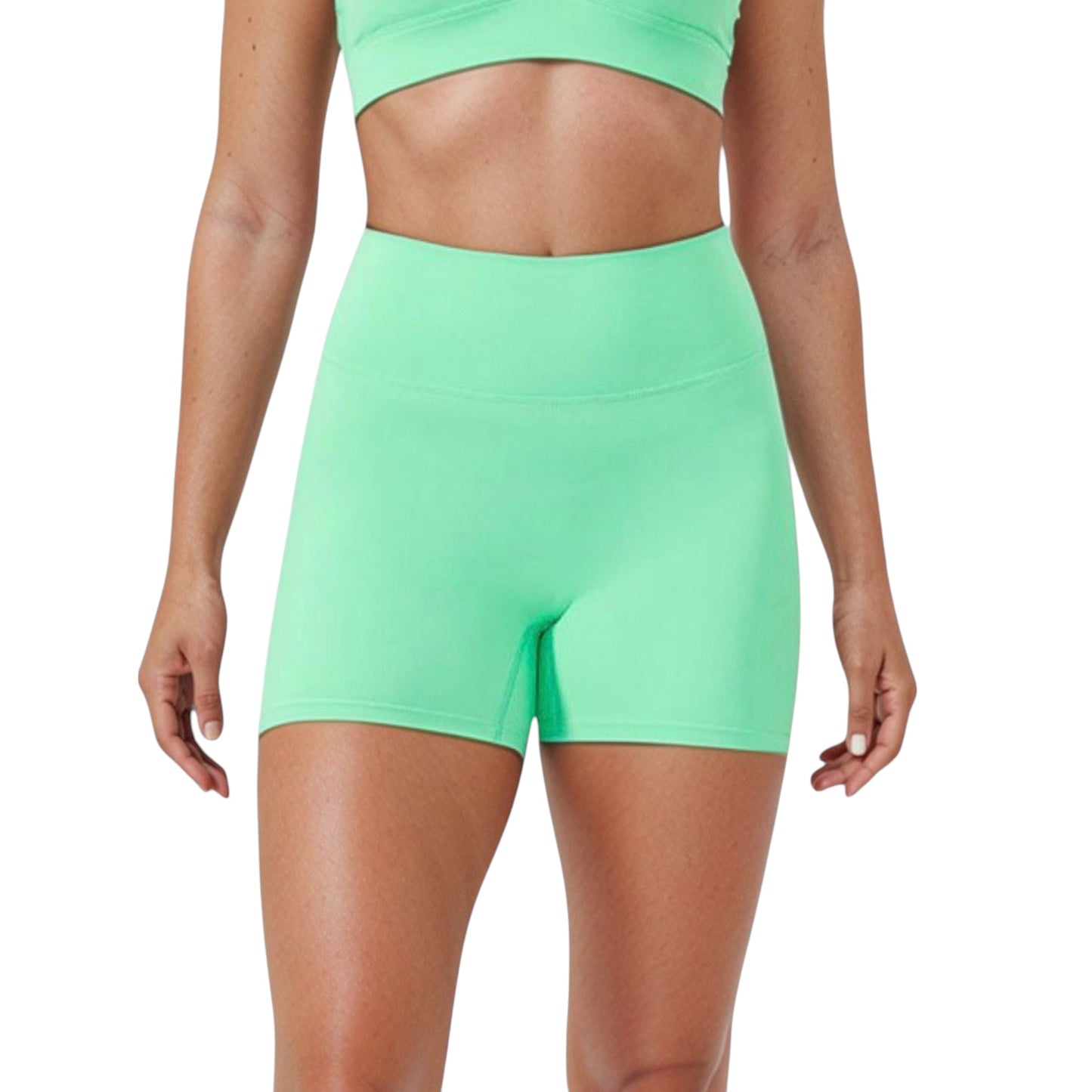 Anna-Kaci Active Women's High Waist Seamless Active Shorts with Smooth Finish and Body-Hugging Stretch Fit