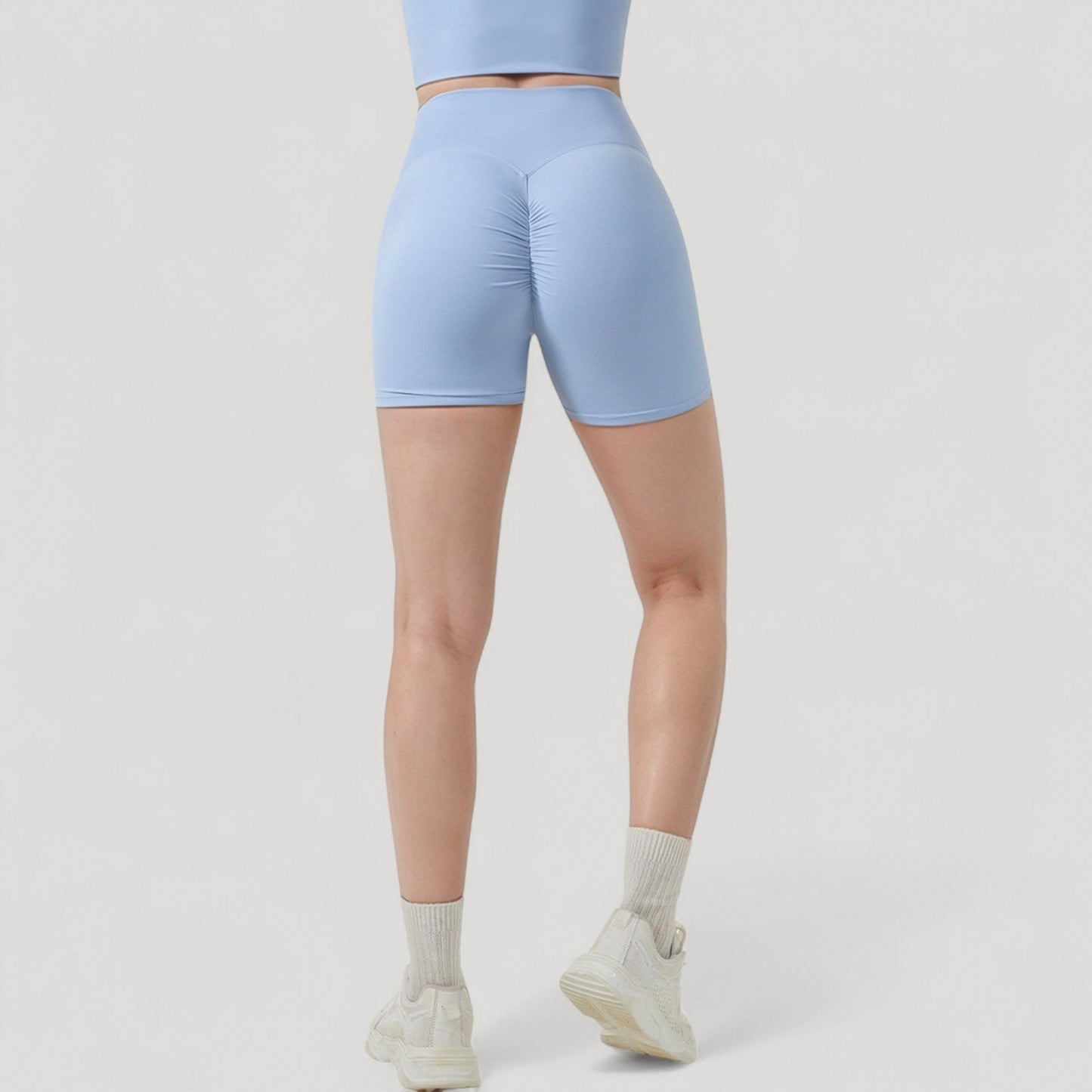 Anna-Kaci Active Women's High Waist Seamless Active Shorts with Smooth Finish and Body-Hugging Stretch Fit
