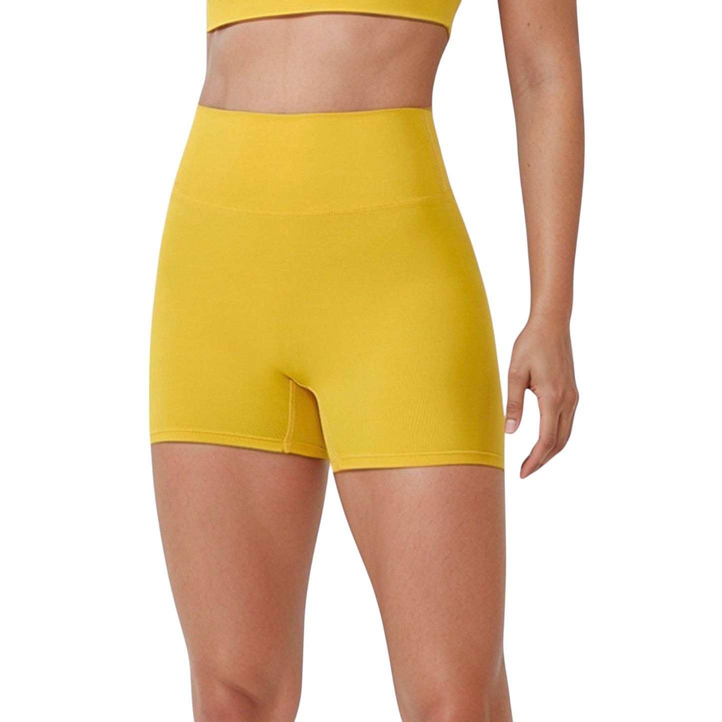 Anna-Kaci Active Women's High Waist Seamless Active Shorts with Smooth Finish and Body-Hugging Stretch Fit