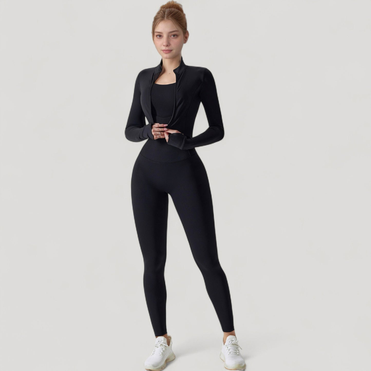 Anna-Kaci Active Women's High Waist Compression Leggings with Seamless Fit and Sculpting Stretch Fabric