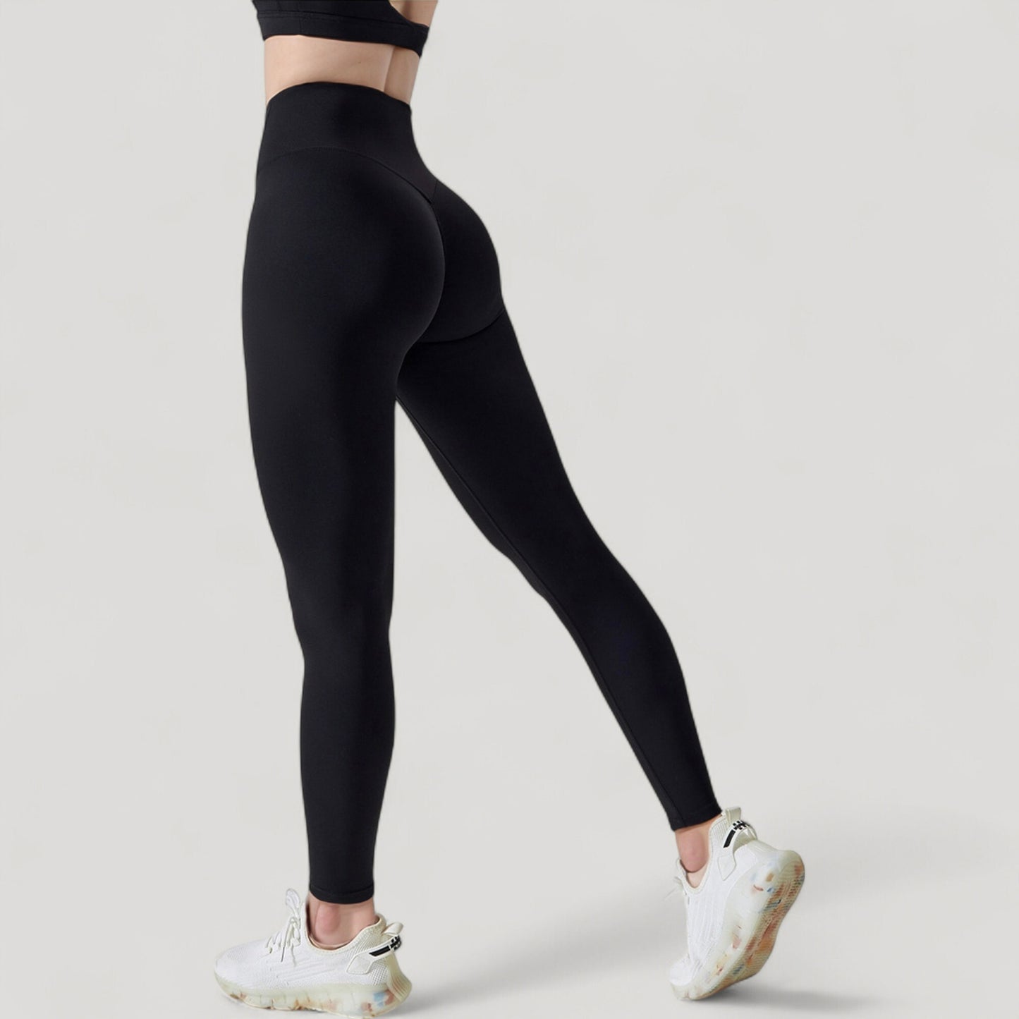 Anna-Kaci Active Women's High Waist Compression Leggings with Seamless Fit and Sculpting Stretch Fabric