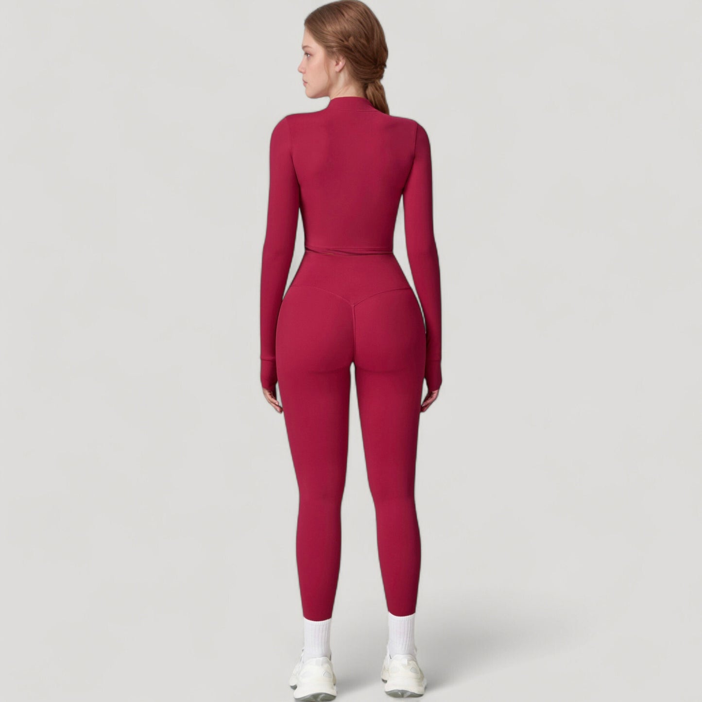Anna-Kaci Active Women's High Waist Compression Leggings with Seamless Fit and Sculpting Stretch Fabric