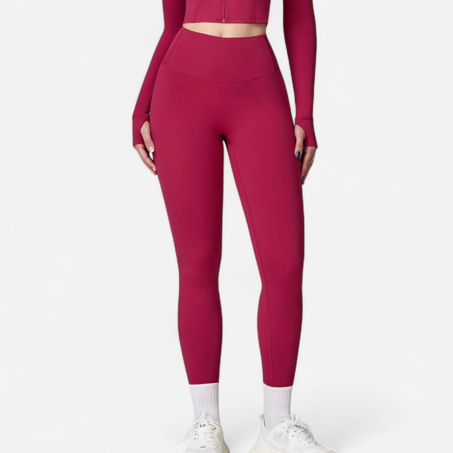 Anna-Kaci Active Women's High Waist Compression Leggings with Seamless Fit and Sculpting Stretch Fabric