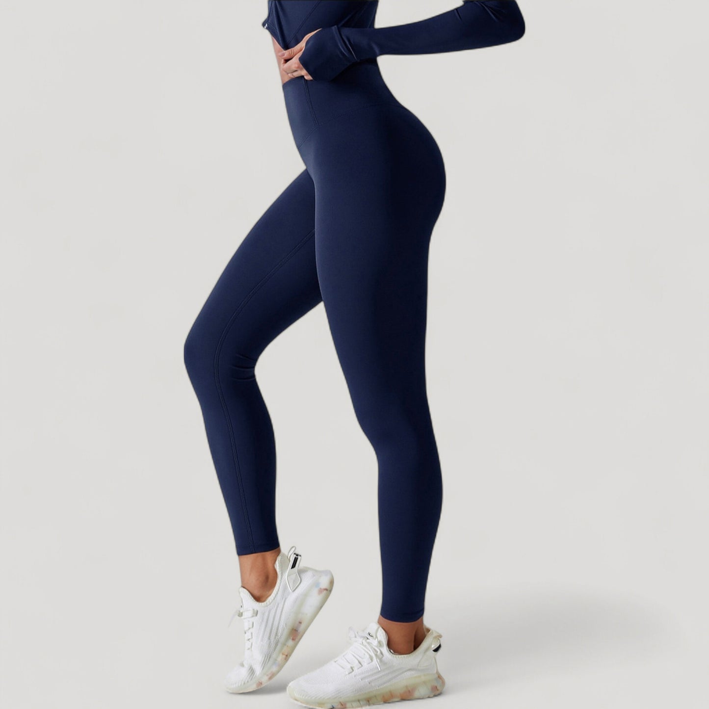 Anna-Kaci Active Women's High Waist Compression Leggings with Seamless Fit and Sculpting Stretch Fabric