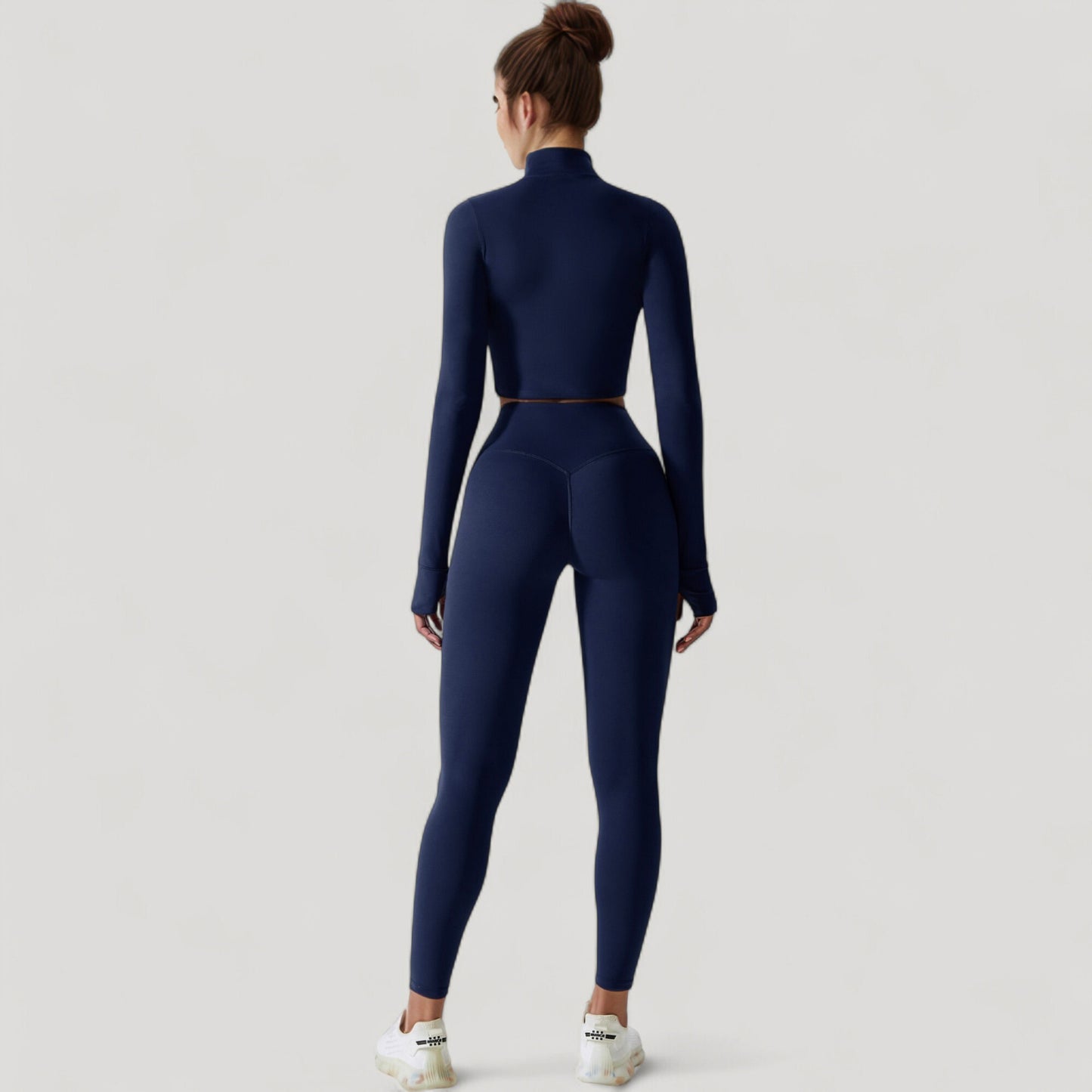 Anna-Kaci Active Women's High Waist Compression Leggings with Seamless Fit and Sculpting Stretch Fabric