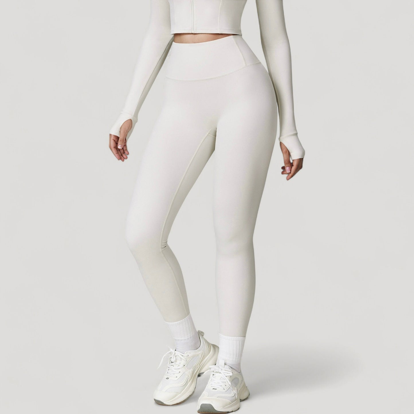Anna-Kaci Active Women's High Waist Compression Leggings with Seamless Fit and Sculpting Stretch Fabric