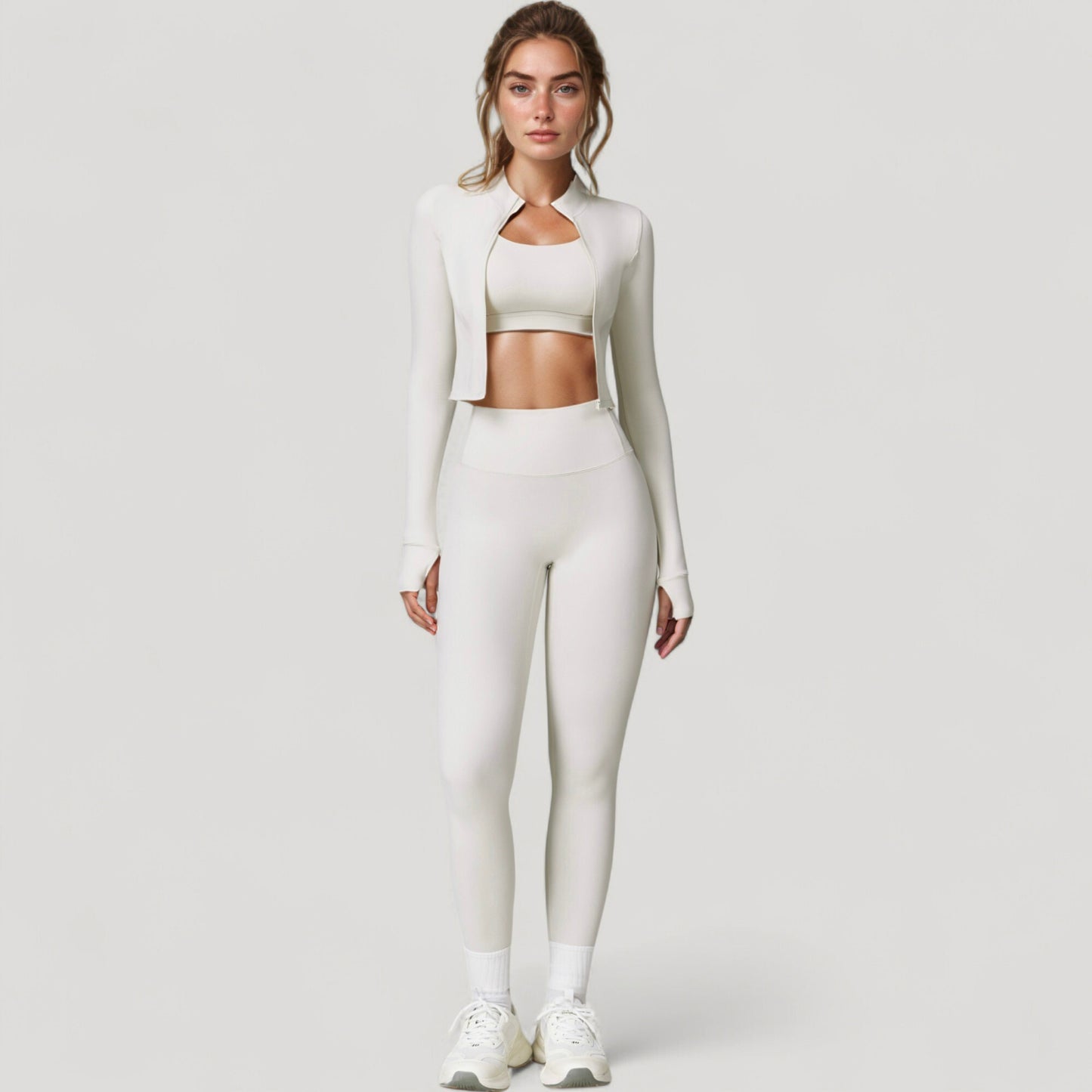 Anna-Kaci Active Women's High Waist Compression Leggings with Seamless Fit and Sculpting Stretch Fabric