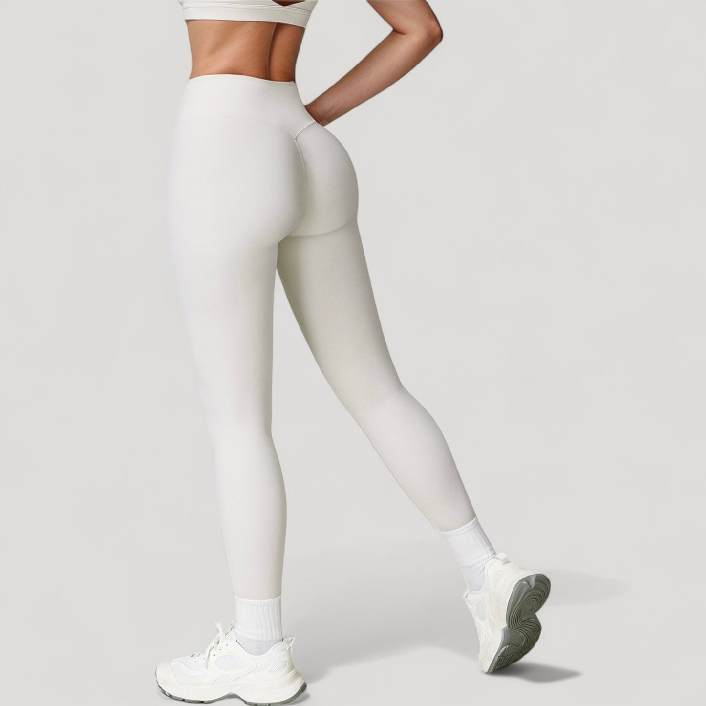 Anna-Kaci Active Women's High Waist Compression Leggings with Seamless Fit and Sculpting Stretch Fabric