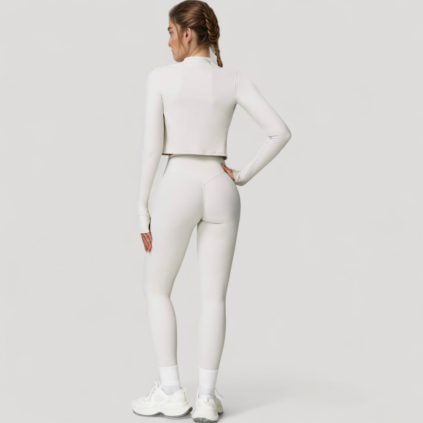 Anna-Kaci Active Women's High Waist Compression Leggings with Seamless Fit and Sculpting Stretch Fabric