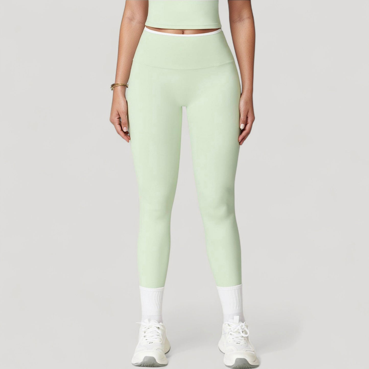 Anna-Kaci Active Women's High Waist Seamless Leggings with Tummy Control and Sculpting Fit for Active or Casual Everyday Wear