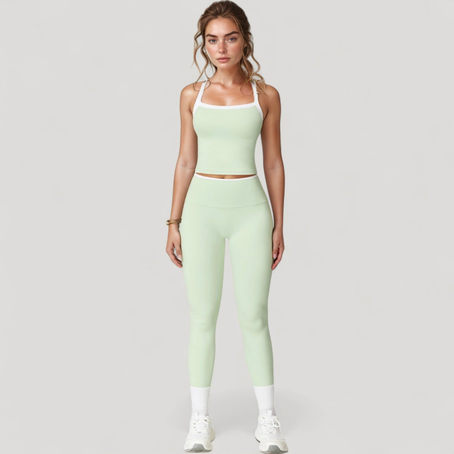 Anna-Kaci Active Women's High Waist Seamless Leggings with Tummy Control and Sculpting Fit for Active or Casual Everyday Wear