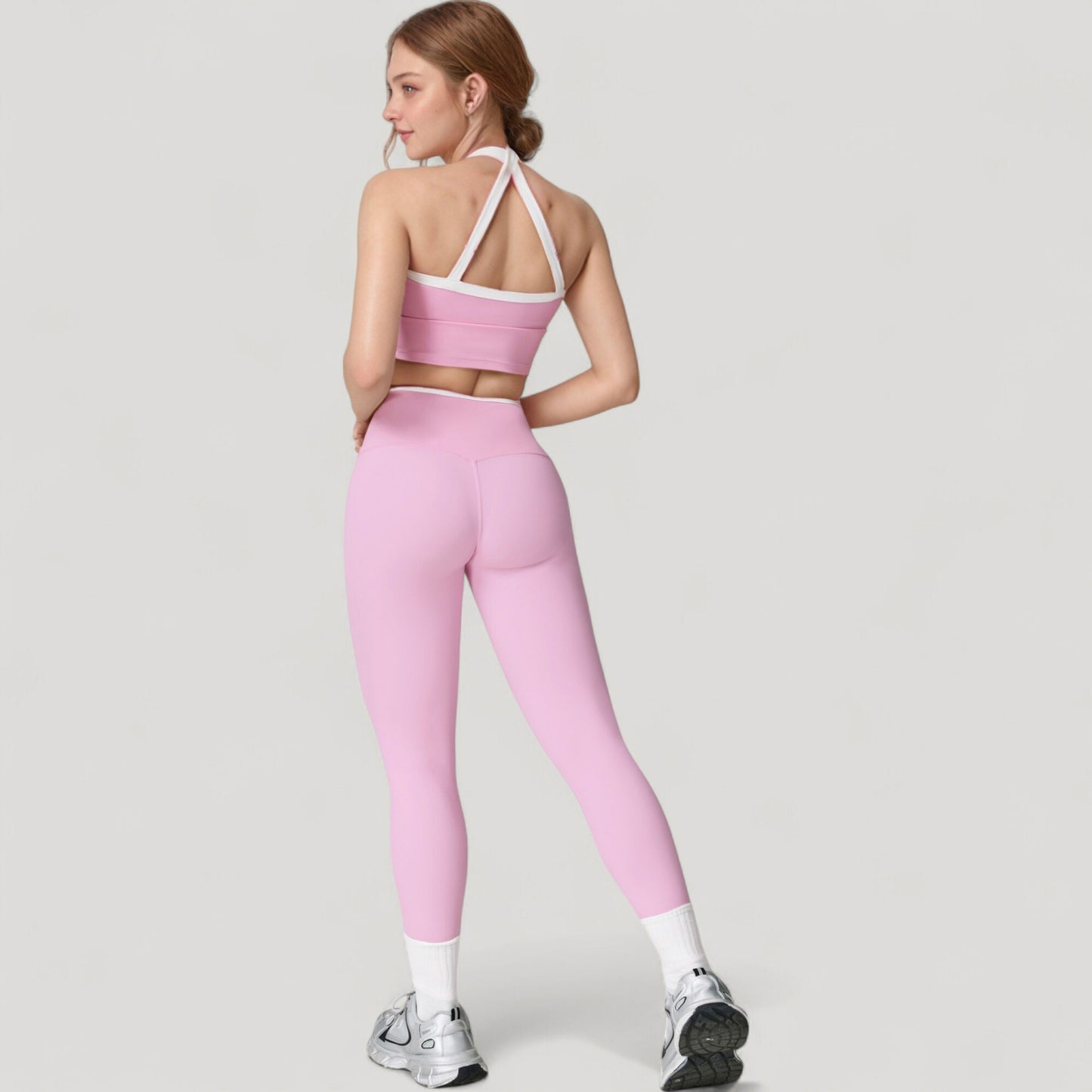 Anna-Kaci Active Women's High Waist Seamless Leggings with Tummy Control and Sculpting Fit for Active or Casual Everyday Wear