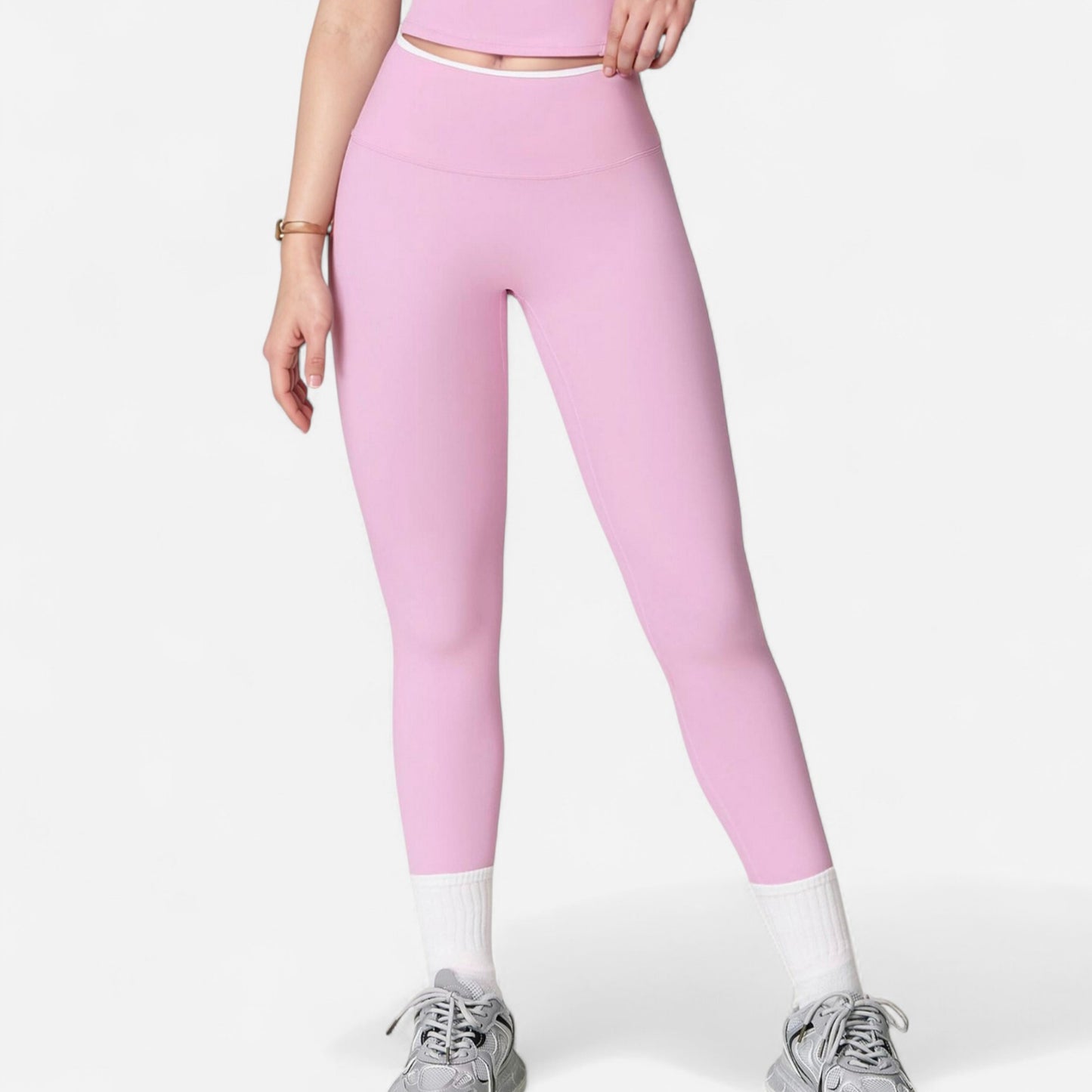 Anna-Kaci Active Women's High Waist Seamless Leggings with Tummy Control and Sculpting Fit for Active or Casual Everyday Wear