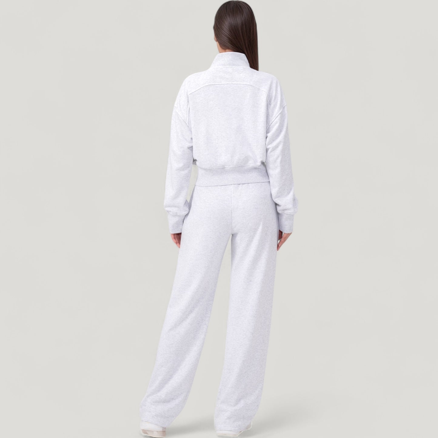 Anna-Kaci Active Women's Wide Leg Lounge Pants with Elastic Waistband and Adjustable Drawstring Closure