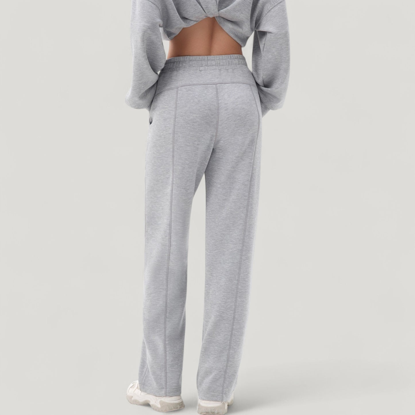 Anna-Kaci Active Women's Wide Leg Lounge Pants with Elastic Drawstring Waist