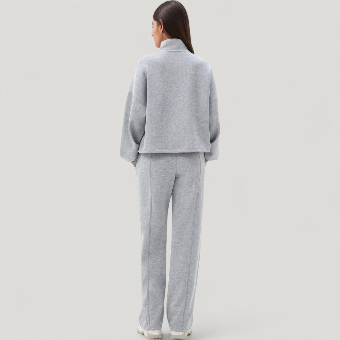 Anna-Kaci Active Women's Wide Leg Lounge Pants with Elastic Drawstring Waist