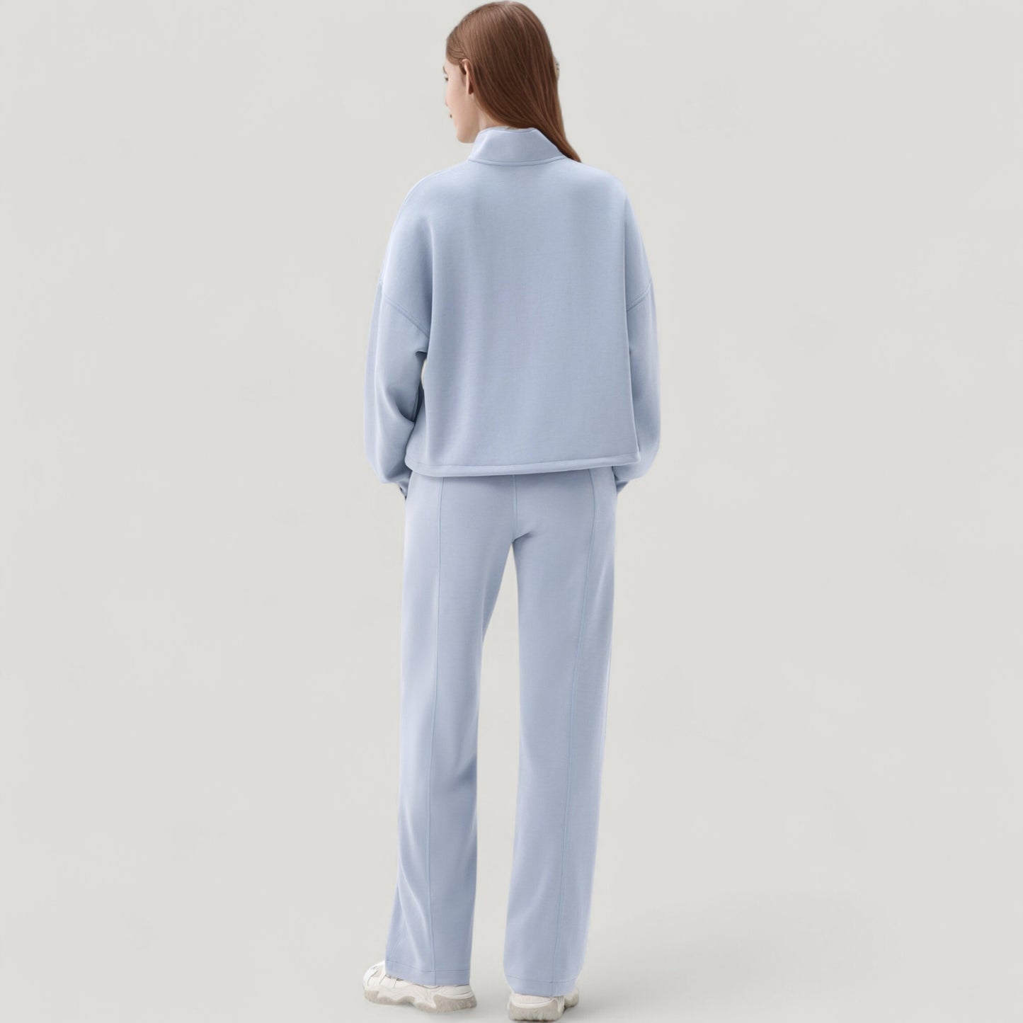 Anna-Kaci Active Women's Wide Leg Lounge Pants with Elastic Drawstring Waist