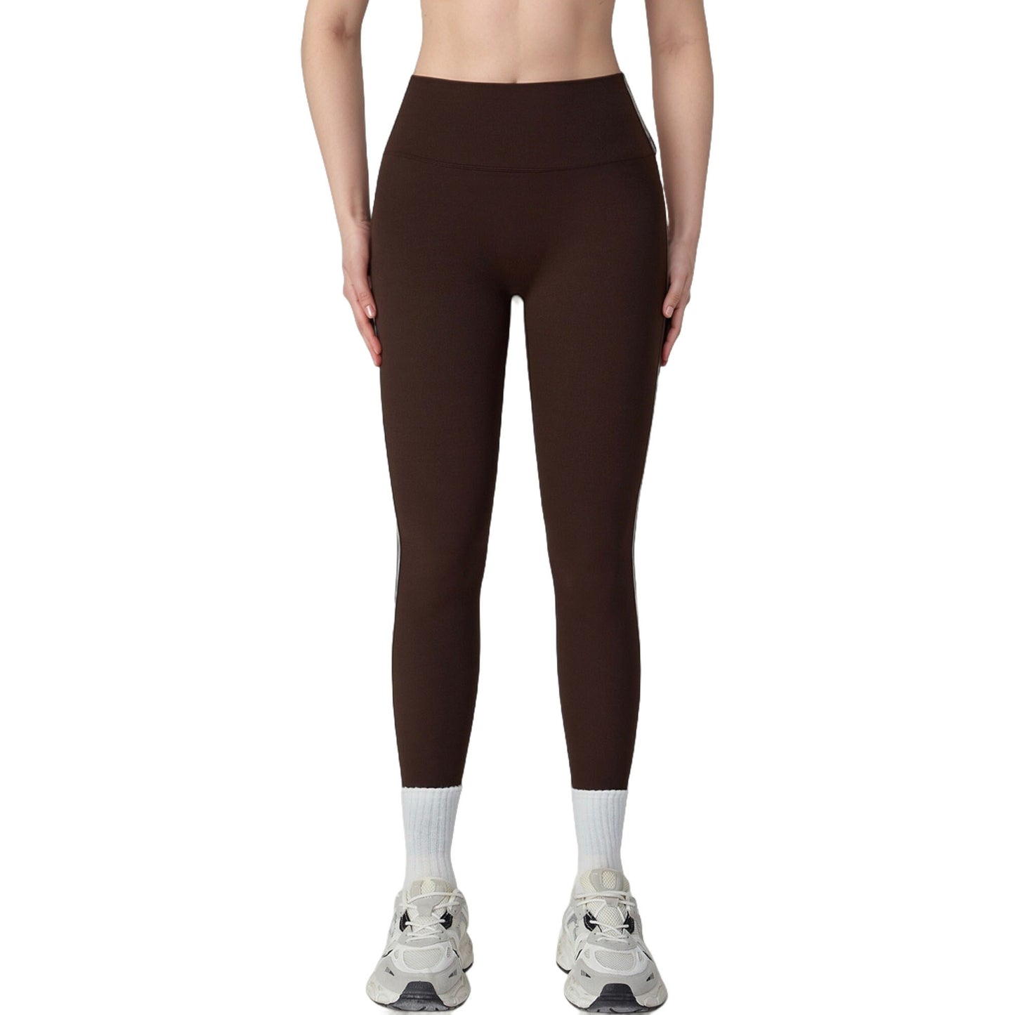 Anna-Kaci Active Women's High Waist Contoured Seam Activewear Leggings with Stretch Fit and Full Length