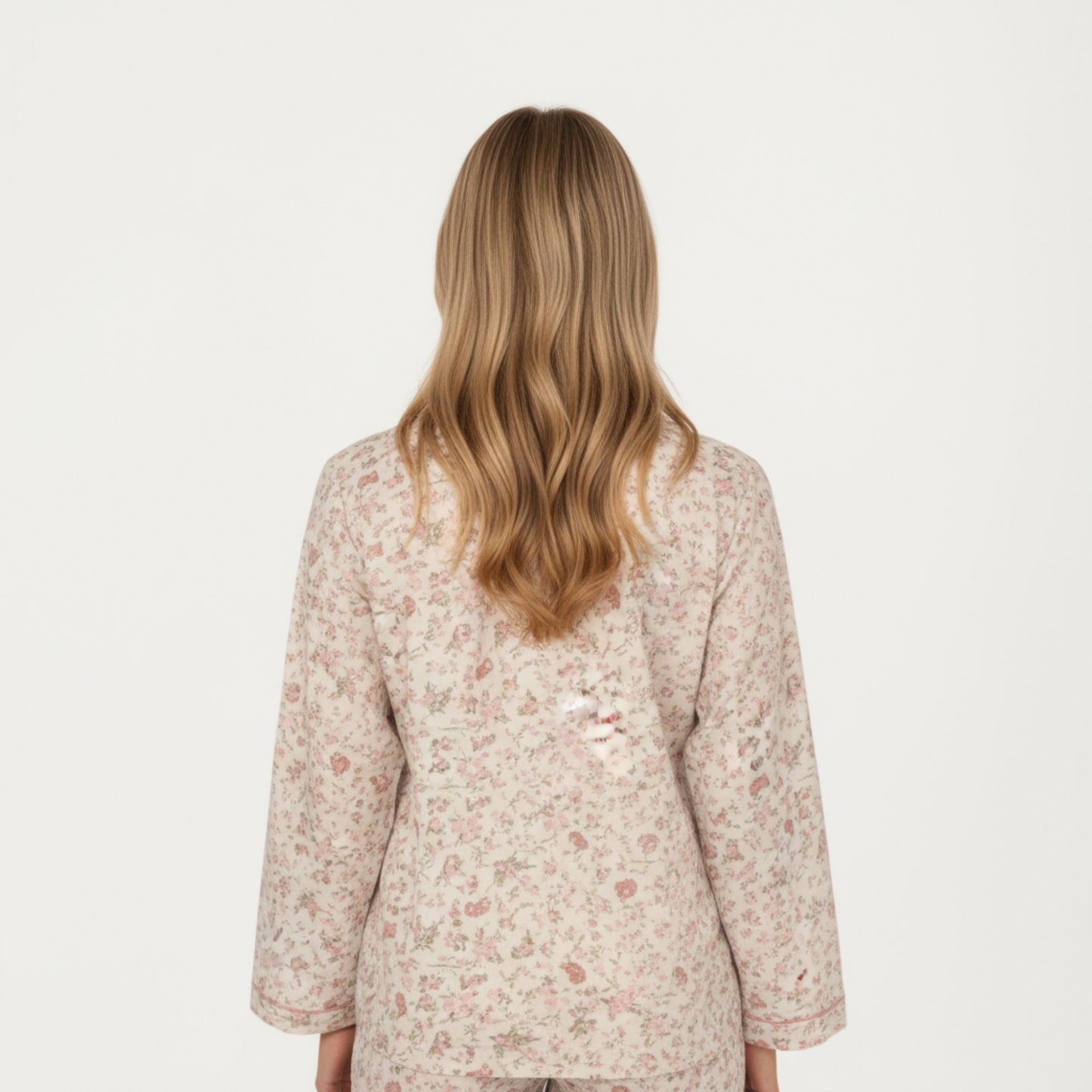 Anna-Kaci Lounge Women's 2-Piece Set Button Front Floral Print Pajama Top with Notched Collar and Relaxed Pants