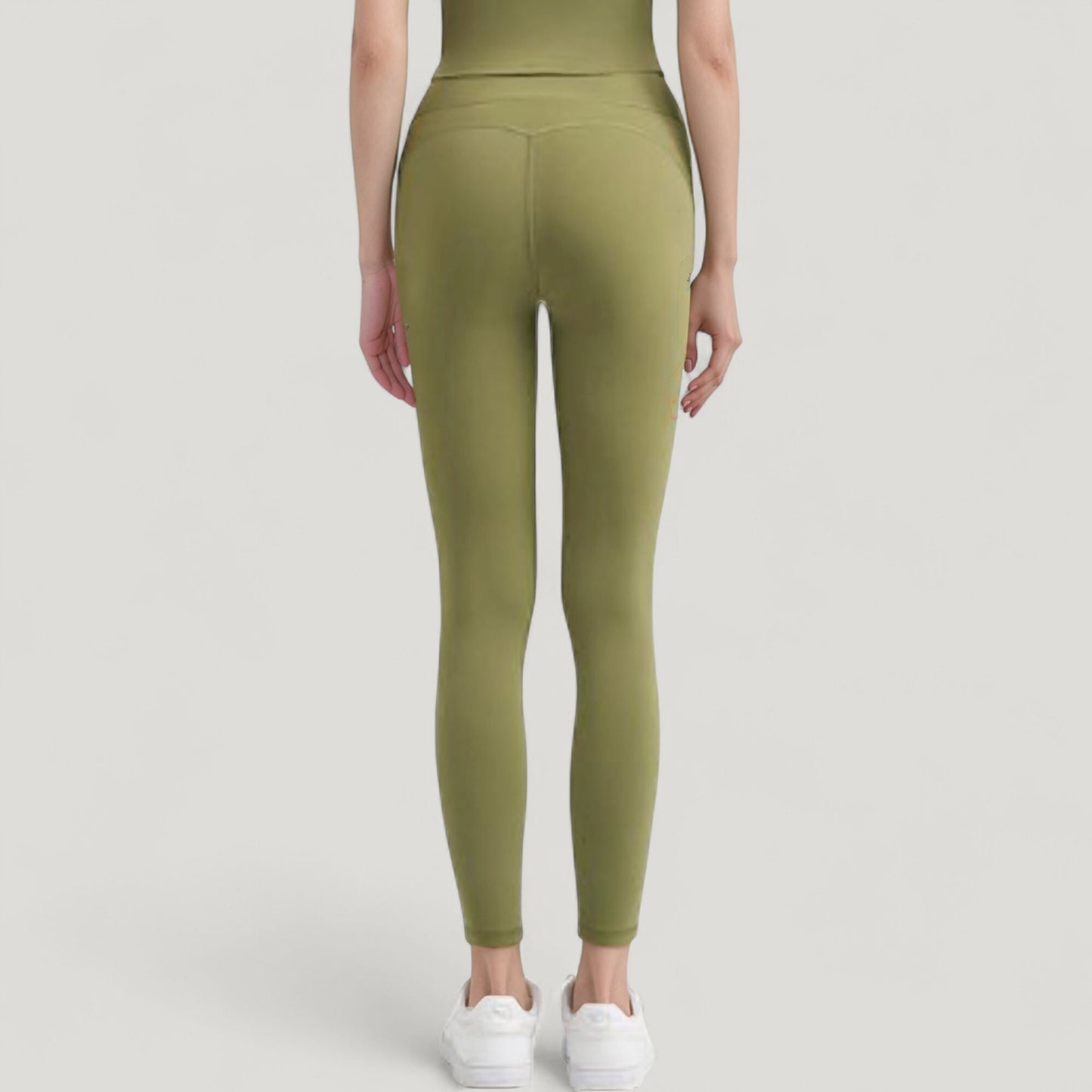 Anna-Kaci Active Women's High Waist Full Length Active Leggings with Wide Waistband and Seamless Design