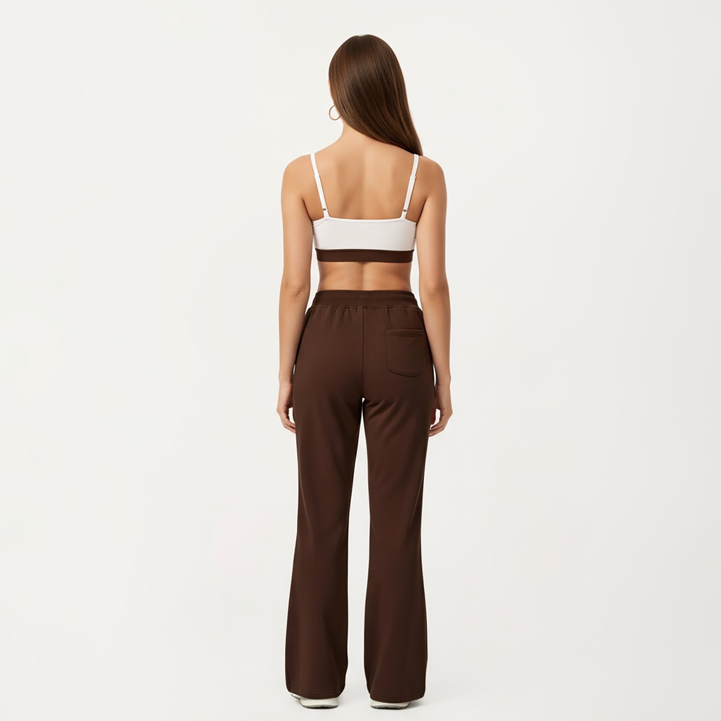 Anna-Kaci Active Women's Wide Leg High Waist Drawstring Pants with Relaxed Fit and Soft Stretch Fabric