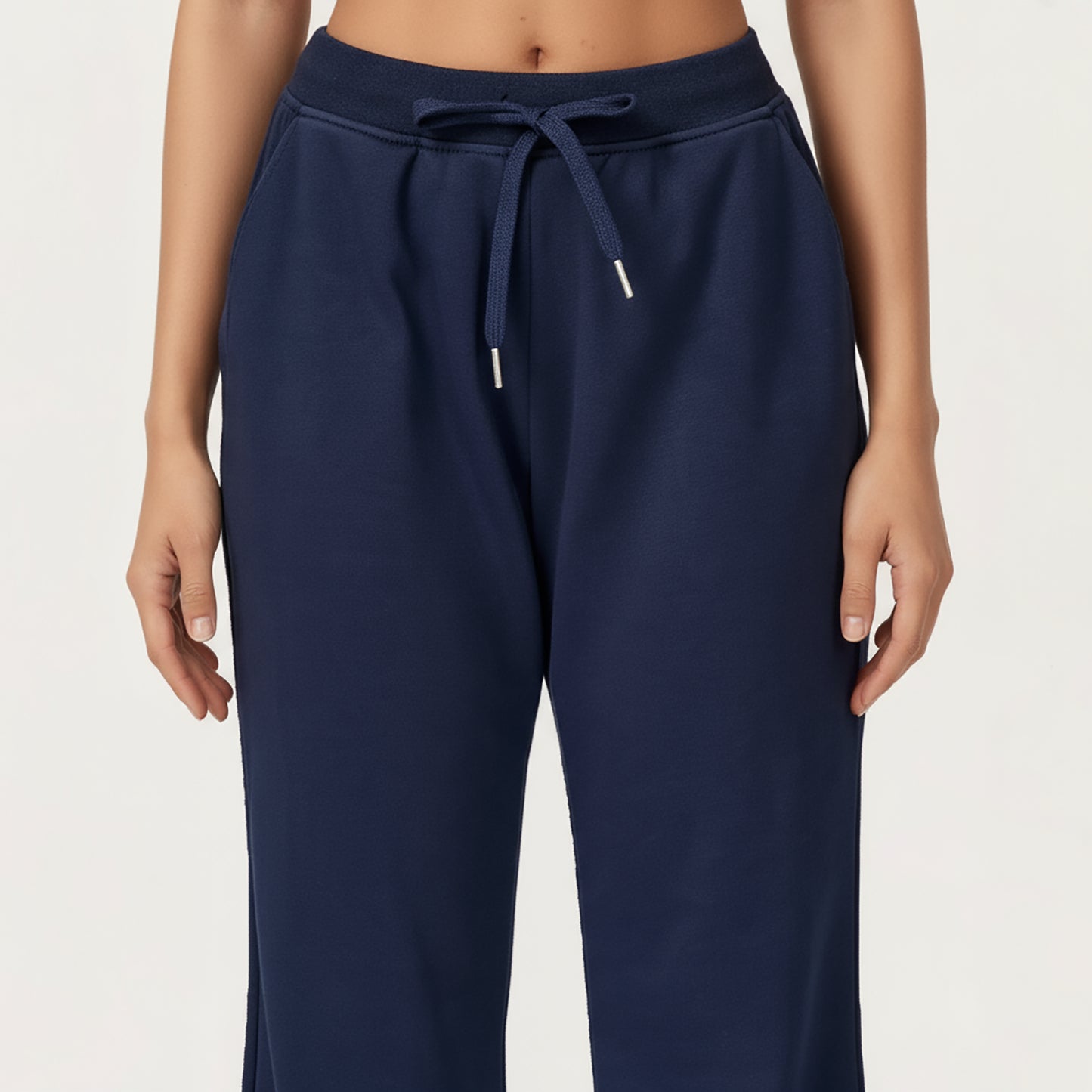 Anna-Kaci Active Women's Wide Leg High Waist Drawstring Pants with Relaxed Fit and Soft Stretch Fabric