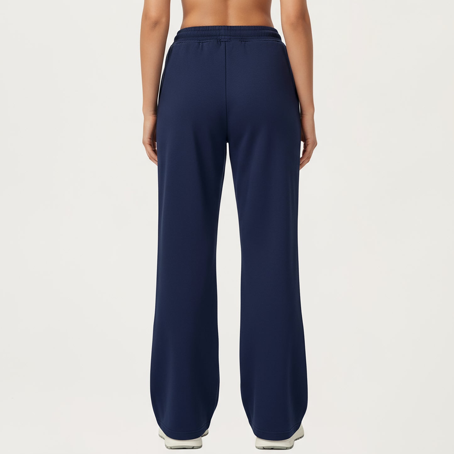 Anna-Kaci Active Women's Wide Leg High Waist Drawstring Pants with Relaxed Fit and Soft Stretch Fabric